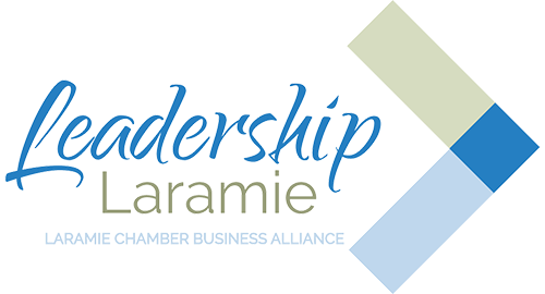 Logo image for the Leadership Laramie program, sponsored by the Laramie Chamber Business Alliance
